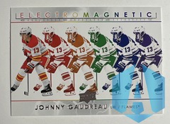 2021-22 Upper Deck Series 1 Electromagnetic JOHNNY GAUDREAU #EM-15